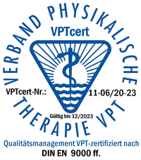 Physiotherapie Kern München: Zertifikat VPT Qualitätsmanagement